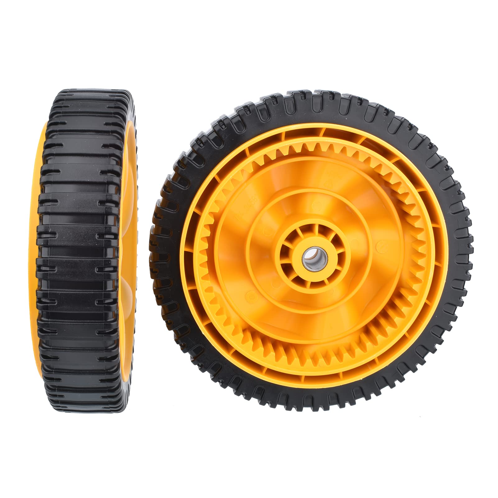 Rueda delantera de cortacésped de 8 pulgadas para MTD 634-0190A 634-04100A, 2 piezas