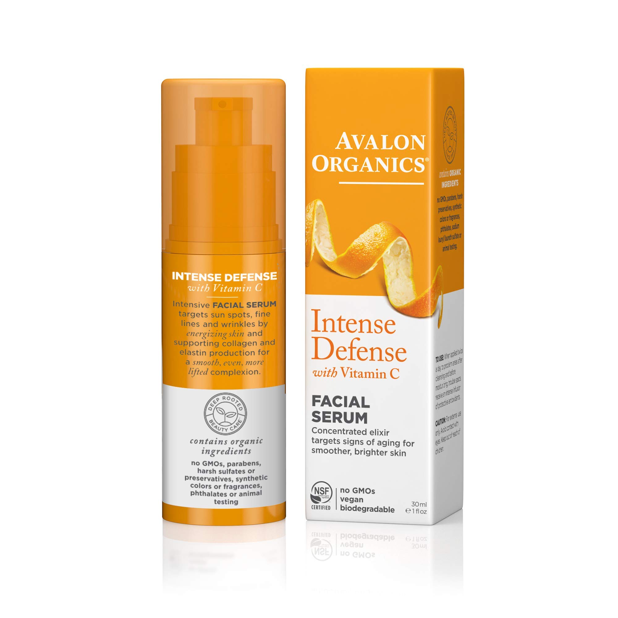 Amazon.com: Avalon Organic Botanicals, Vitamin C Vital Serum, 1 oz : Beauty  & Personal Care
