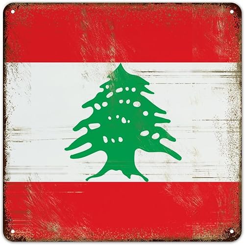 Vista 19 de Letrero de metal con bandera de país internacional, bandera de Polonia, regalo de bandera de Polonia, letreros de aluminio envejecidos