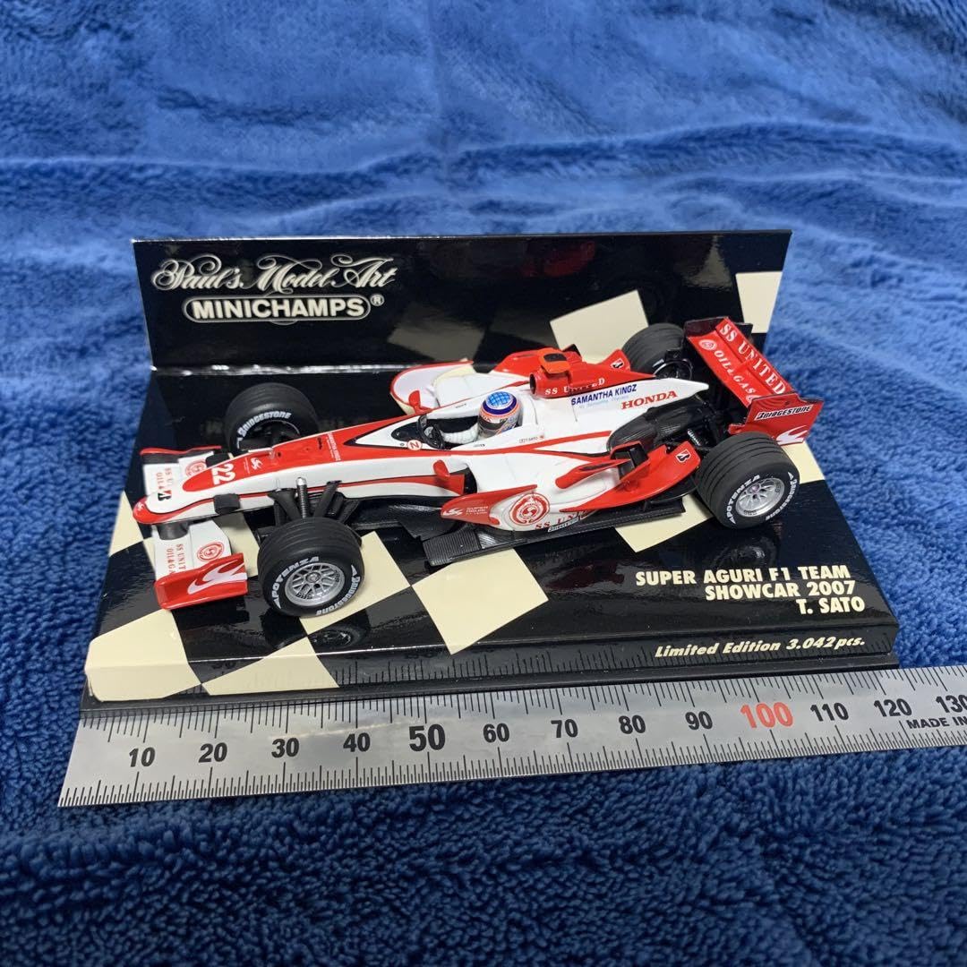 ミニチャンプス ミニカーなど F1 ピーターソン、佐藤琢磨