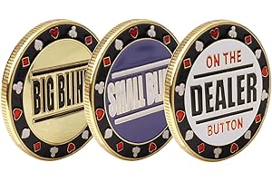 Big Blind Little Blind Poker Chips Set - GSE Professional Casino Texas Hold'em Poker Chips