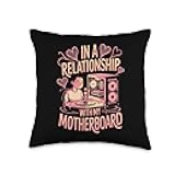 Pc Builder Motherboard Lover Computer Science Programmer Throw Pillow