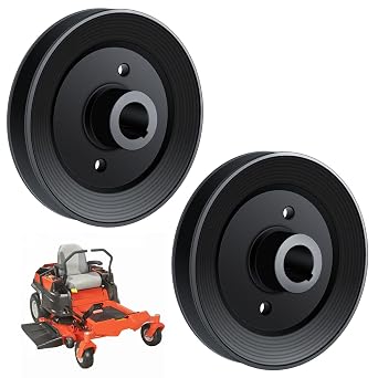2-Pack 033-4890-00 54" Deck Pulley 5-1/2" OD, 7/8" ID Compatible with Bad Boy MZ/MZ Magnum ZT Avenger Lawn Mower
