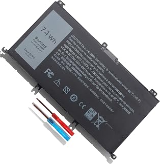 74WH 357F9 71jf4 Battery for Dell Inspiron 15 7000 Gaming 15 7557 i7557 7559 i7559 5576 7566 5577 7567 i7559-5012GRY i5577-7342blk-pus INS15PD Series 071jf4 0GFJ6 0357F9 P65F P65F001 P57F P57F003