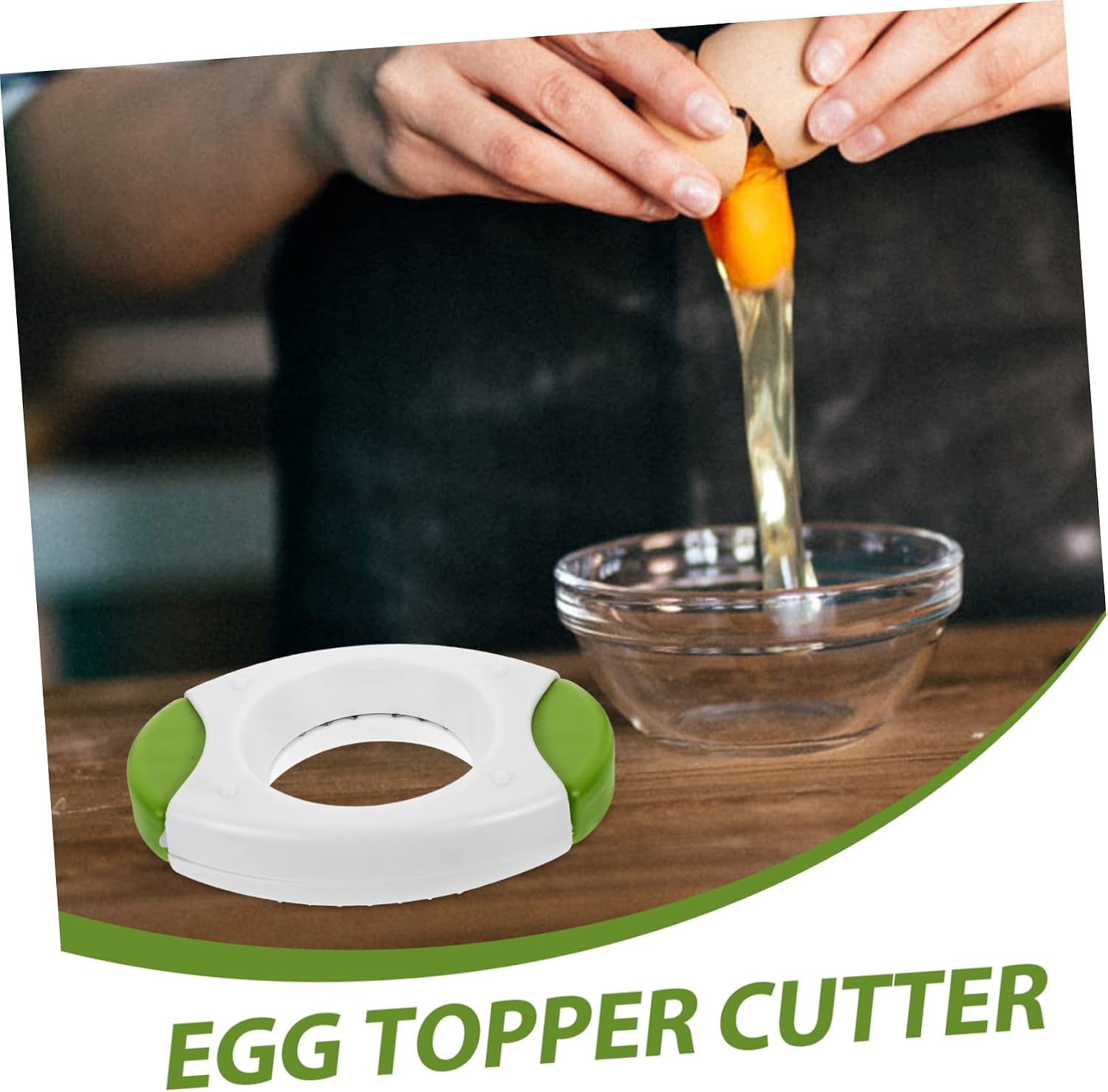 2pcs German Design Egg Opener Eggshell Cutter Tool for Deviled Egg Maker Separator