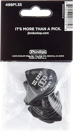 Vista 5 de Jim Dunlop Tortex® Jazz III XL Púa 1.35MM - Paquete de 12