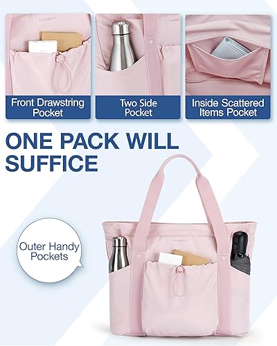 Miniatura 3 de BAGSMART Women Foldable Tote Bag, Large Tote Bag for School Shoulder Bag Handbag for Travel, Work, Beach, Gym, Shop