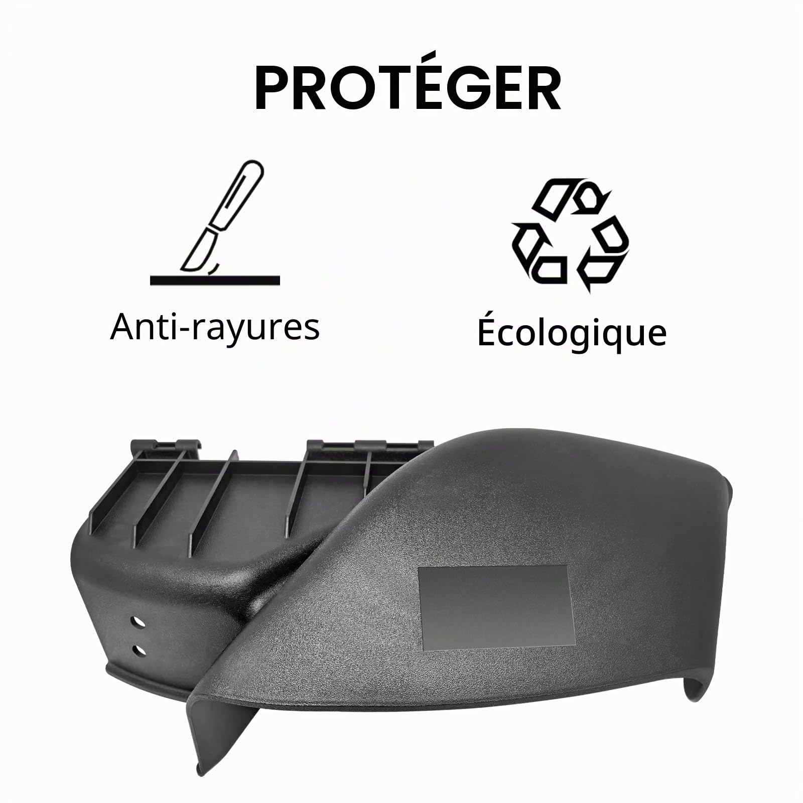 deawater 1 pièce 7026233YP Chute, Décharge, Noir pour Briggs and Stratton Snapper 63,5-83,8 cm Decks on Snapper & Simplicity Rider
