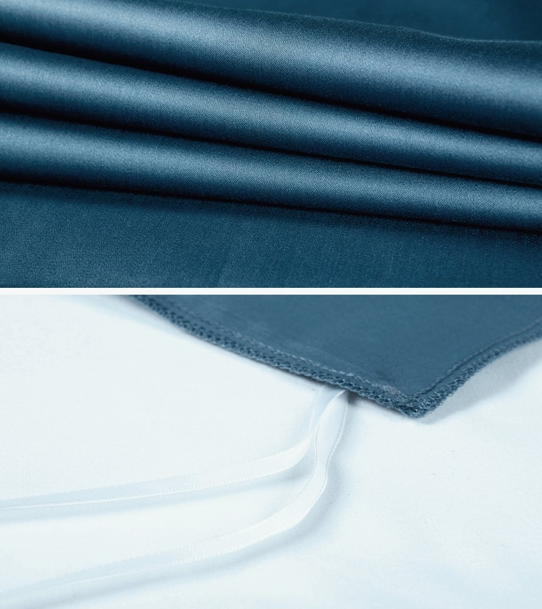 Solid Color Egyptian Cotton Duvet Cover Luxury Bedding Set High Thread Count Long Staple Sateen Weave Silky Soft Breathable Pima Quality Bed Linen (Queen, Ocean Teal)