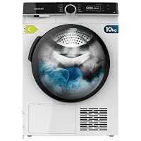Cecotec Asciugatrice Pompa di Calore 10 Kg Bolero Dresscode Dry 10505 Inverter. Classe Equivalente A+++