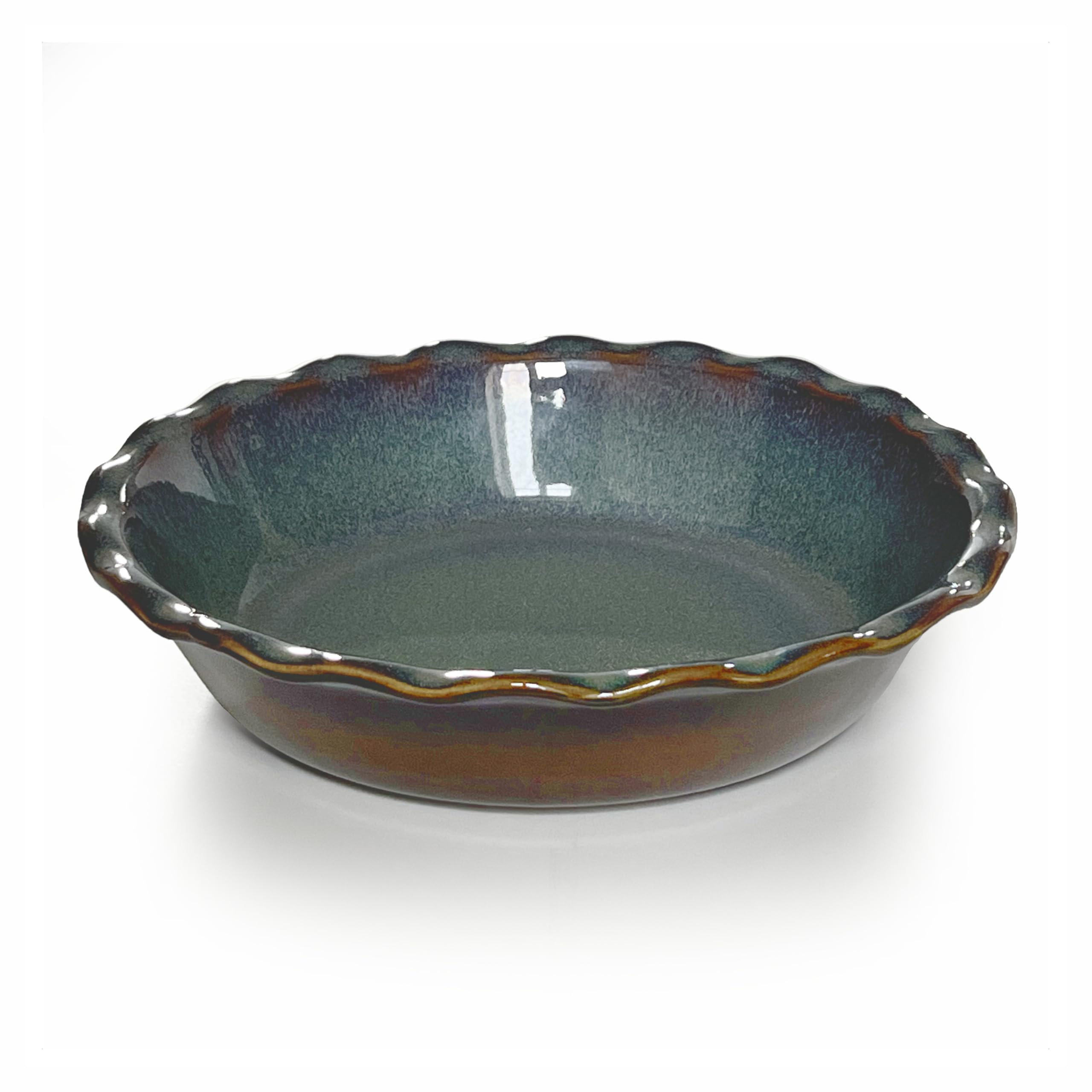 Emile Henry 175th Anniversary Ceramic Pie Dish, Bronze, Limited Edition, Made in France