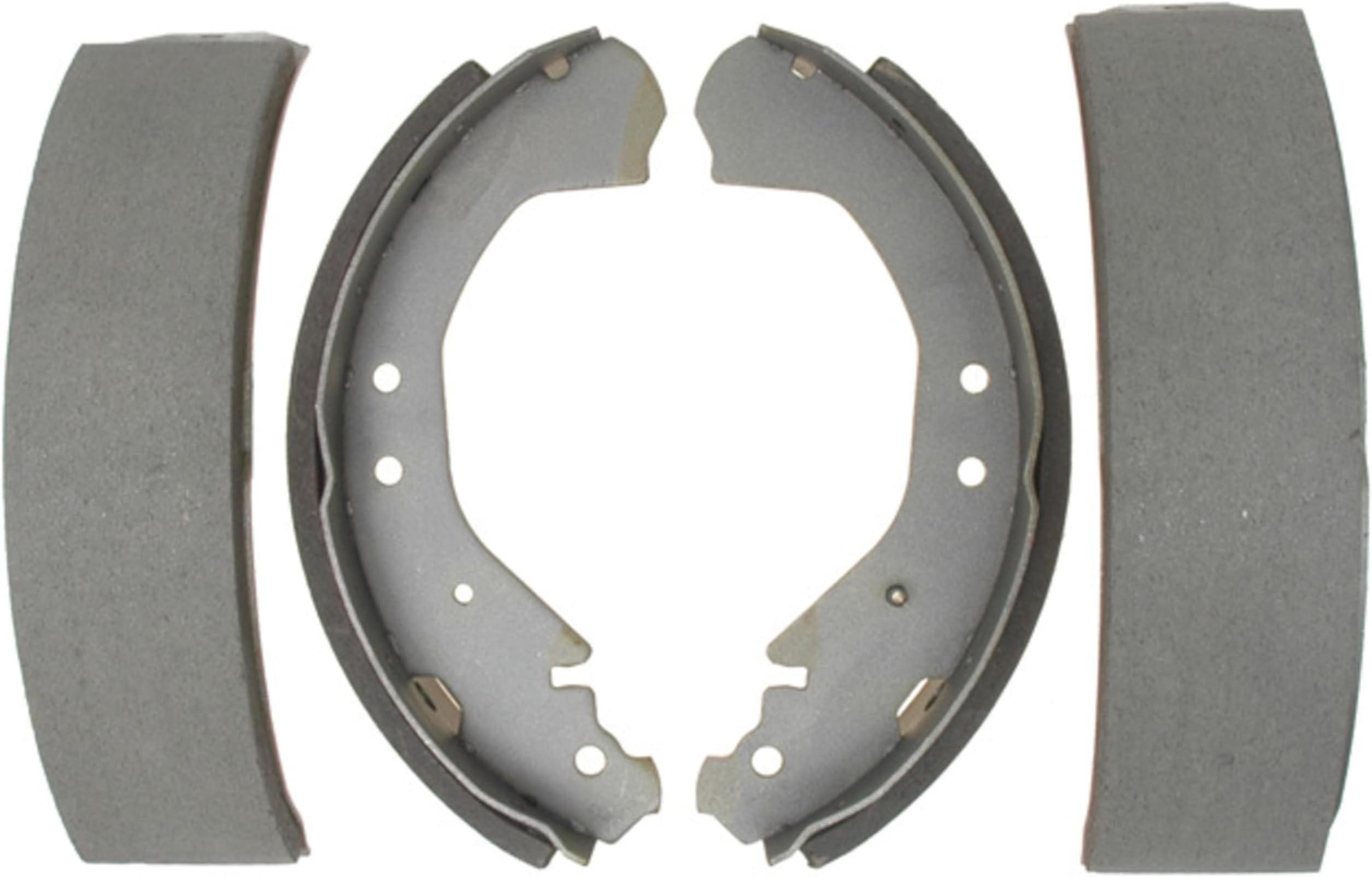 ACDelco Silver 14675B (19255651) Bonded Rear Drum Brake Shoe Set
