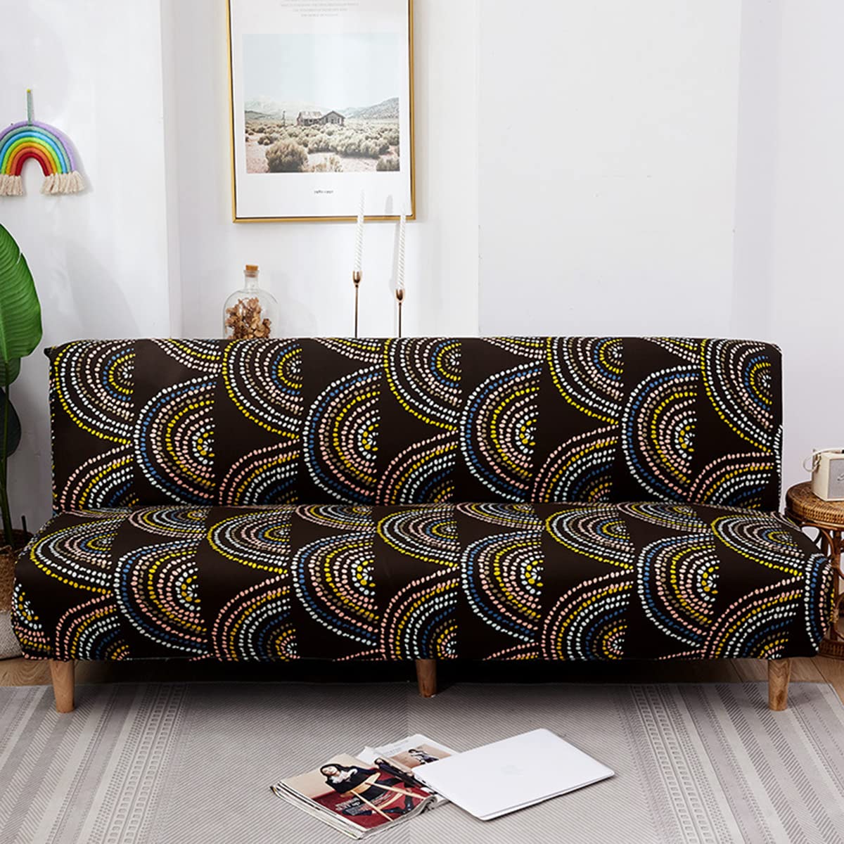 Housse de canapé futon pour sublimer votre salon et protéger votre lit pliable des enfants