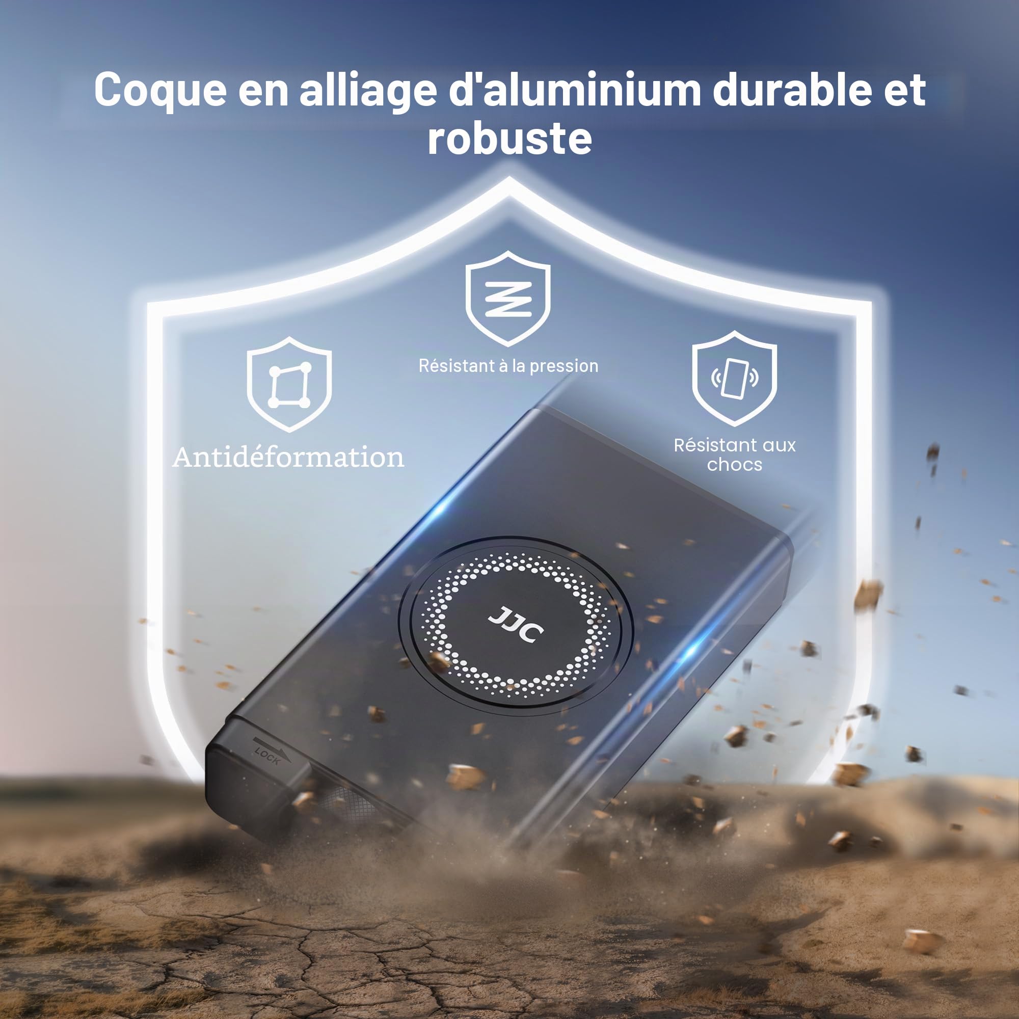 JJC Lecteur de Carte SD/Micro SD USB 3.1 Tout-en-Un avec Câble Multifonction et Adaptateur - 24 Emplacements