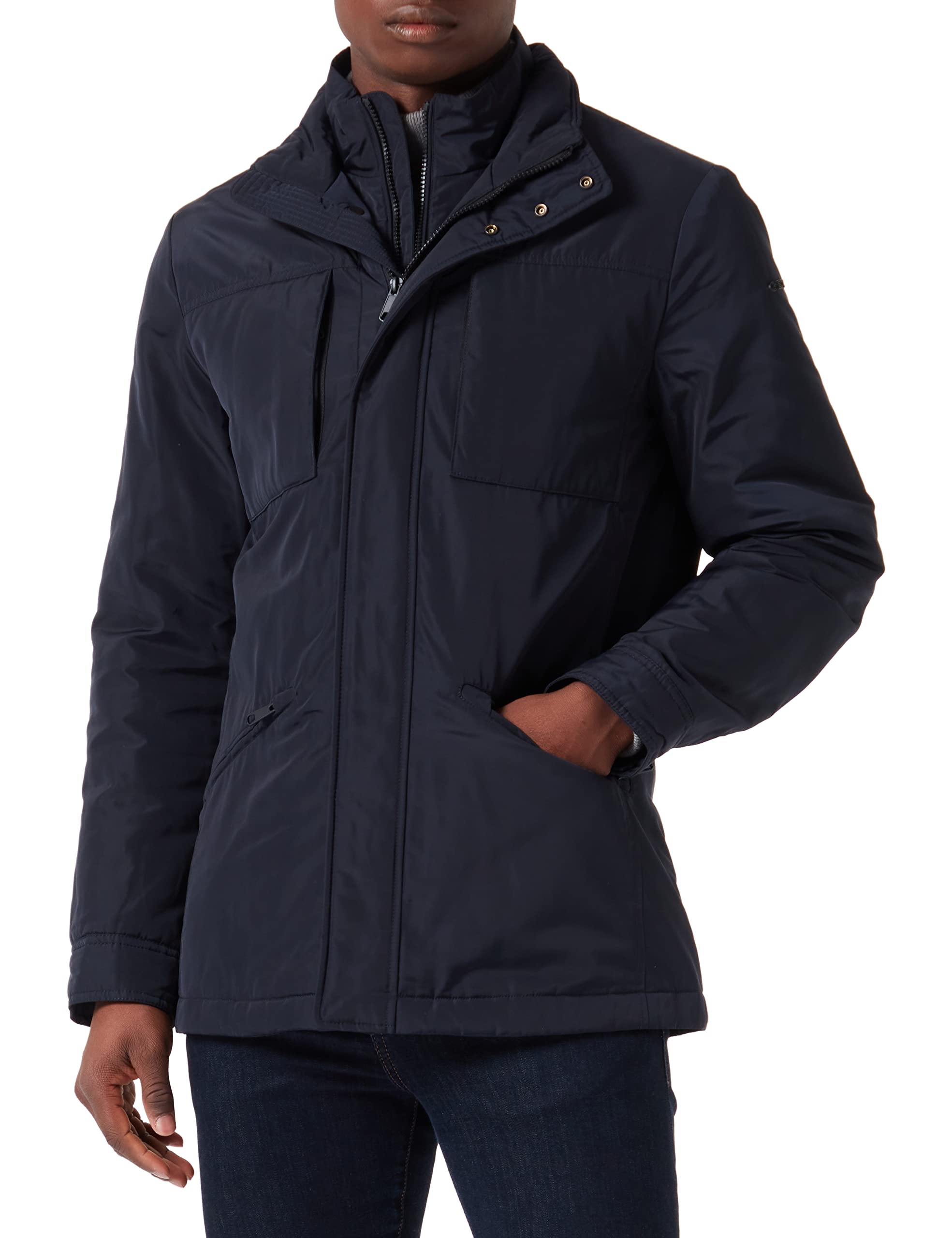 Geox Men's M Renny Jacket, Sky Captain, 60