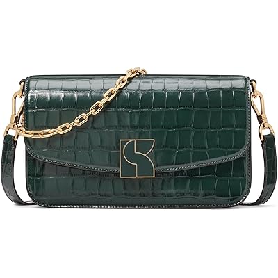 Женская сумка Kate Spade New York Dakota Croc Embossed Leather Medium Convertible Shoulder Bag