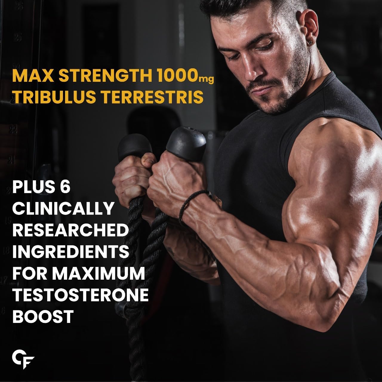 Carbamide Forte Testosterone Booster Supplement | Testosterone Supplement For Men To Support Energy, Stamina & Strength | 10 Tablets 1