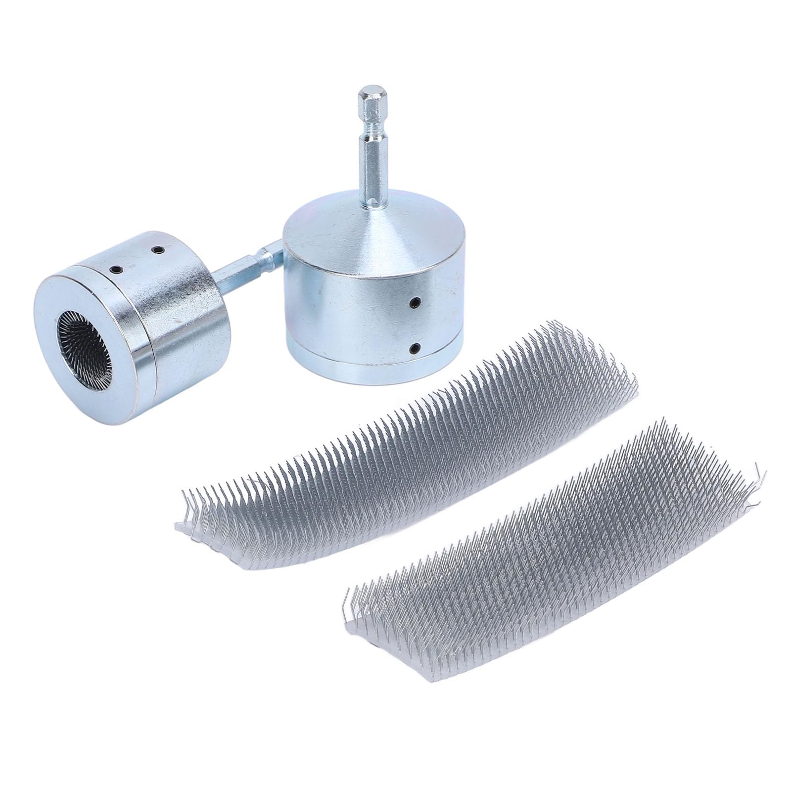 Conjunto de limpiador de tuberías de cobre eficiente potente cepillo de perforación de limpieza para fabricación automotriz de 2 piezas
