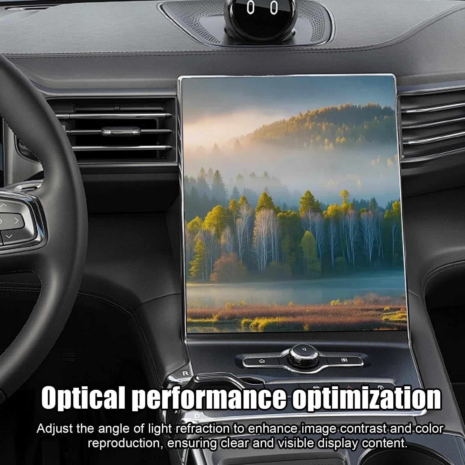 Pellicola Polarizzante Anti-riflesso Per Schermo Auto E Monitor – 10 Pollici, Antigraffio, Senza Bolle, Universale