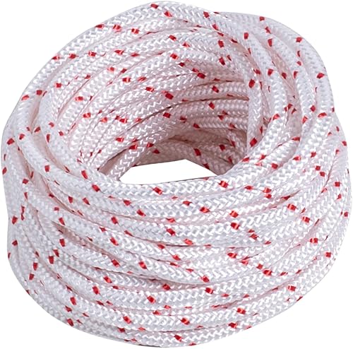 DemJamr Cuerda de arranque de 32.8 ft, cuerda de arranque del motor, generador, cortacésped, recortadora, cortador de cepillo, cable de tracción de