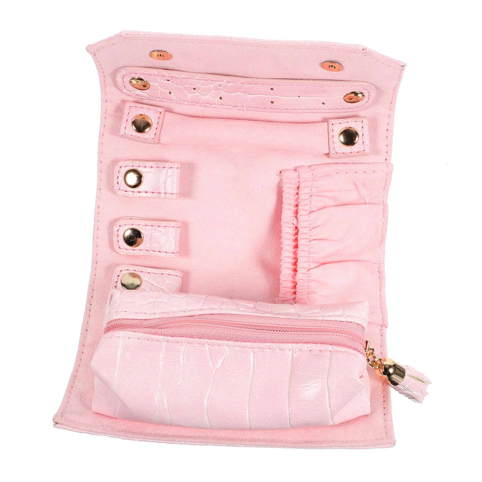MAGICLULU 3 Di Borse Portaoggetti Da Viaggio Per Gioielli Organizer in Pelle Pu Borsa Compatta Per Collane E Orecchini