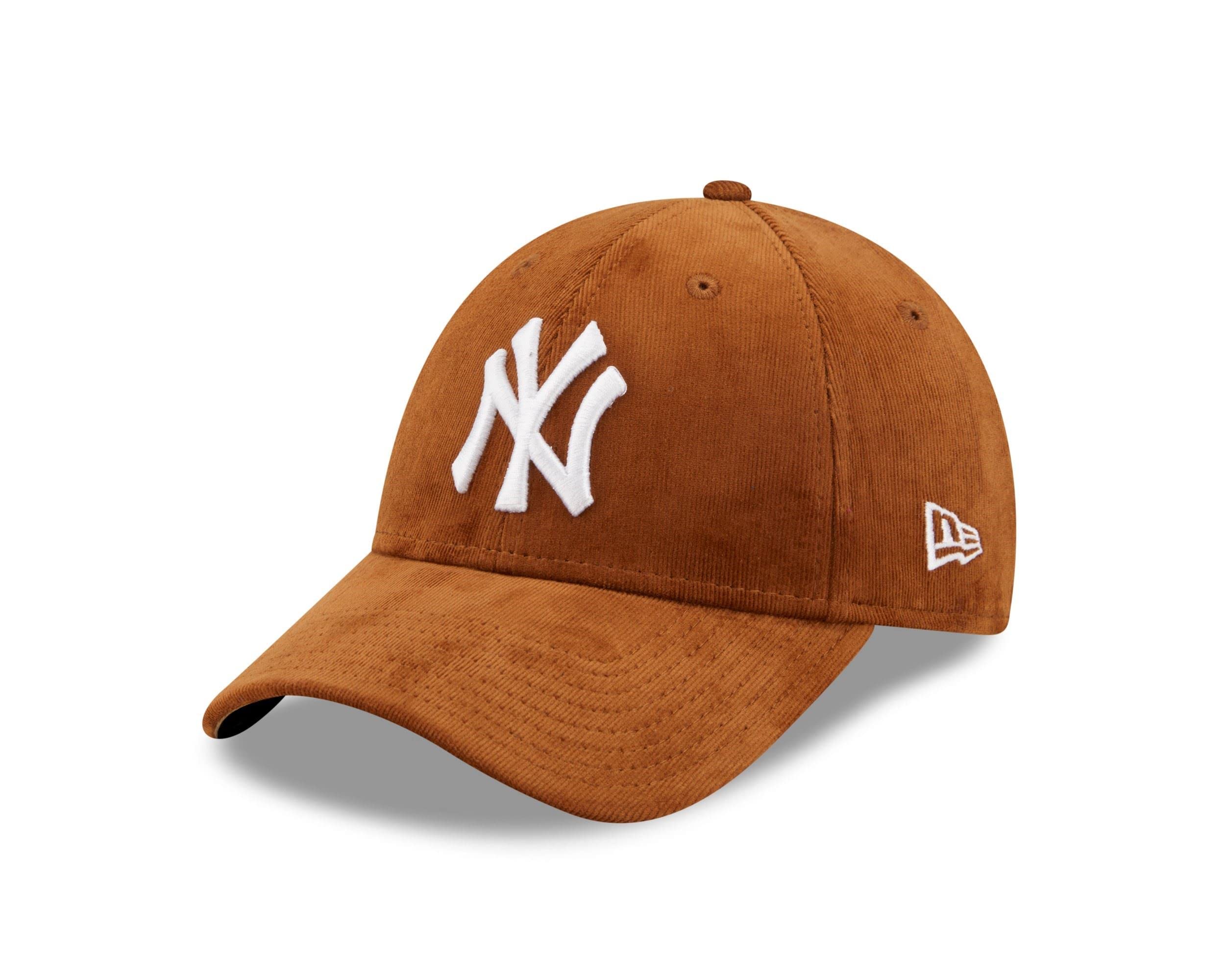 New Era New York Yankees MLB Cap 9Forty Basecap verstellbar Kappe Baseball Cord Damen Braun - One-Size — image 1