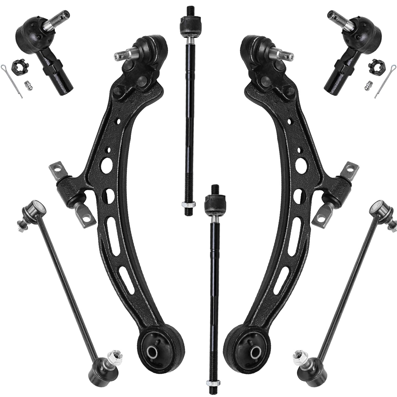 Amazon.com: Detroit Axle - 8pc Front End Suspension Kit for Toyota