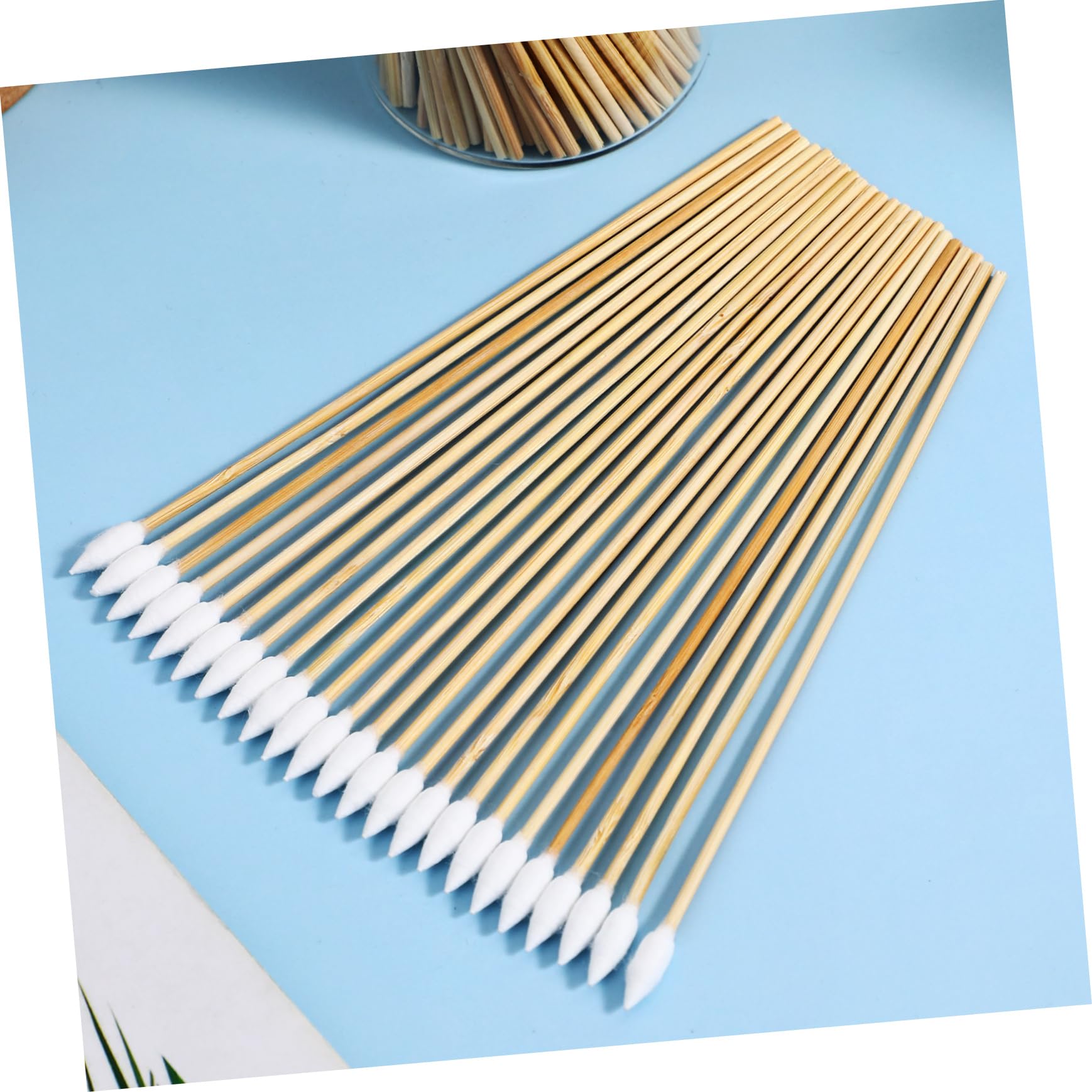 Ipetboom 2500piezas Bastoncillos De Algodón Precisión Para Maquillaje Limpieza De Auriculares y Electrónica Punta Fina y Herramientas Multiusos Para Desmaquillado y Detalles De