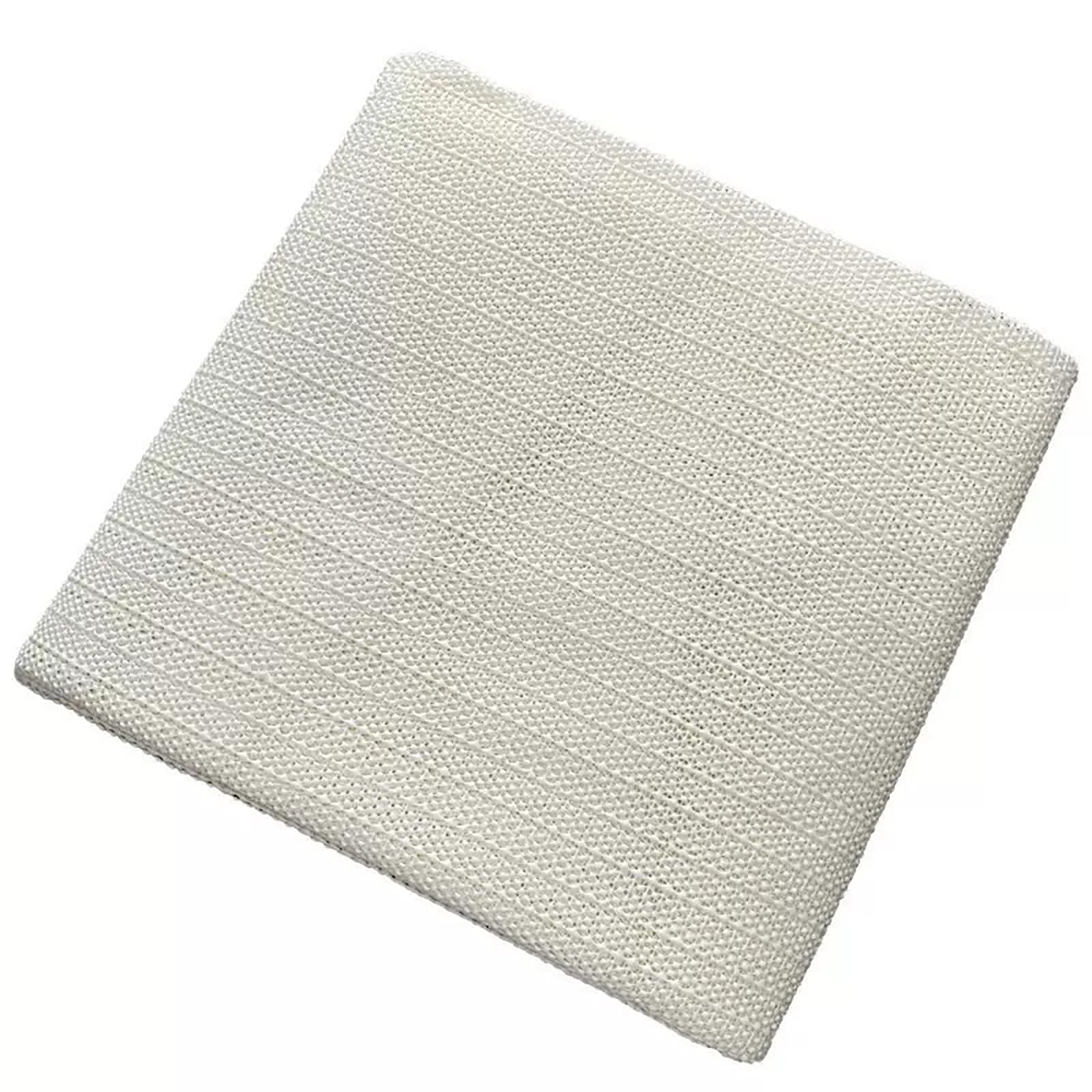 Antideslizante para alfombras de PVC 60x90 cm lavable y cortable blanco