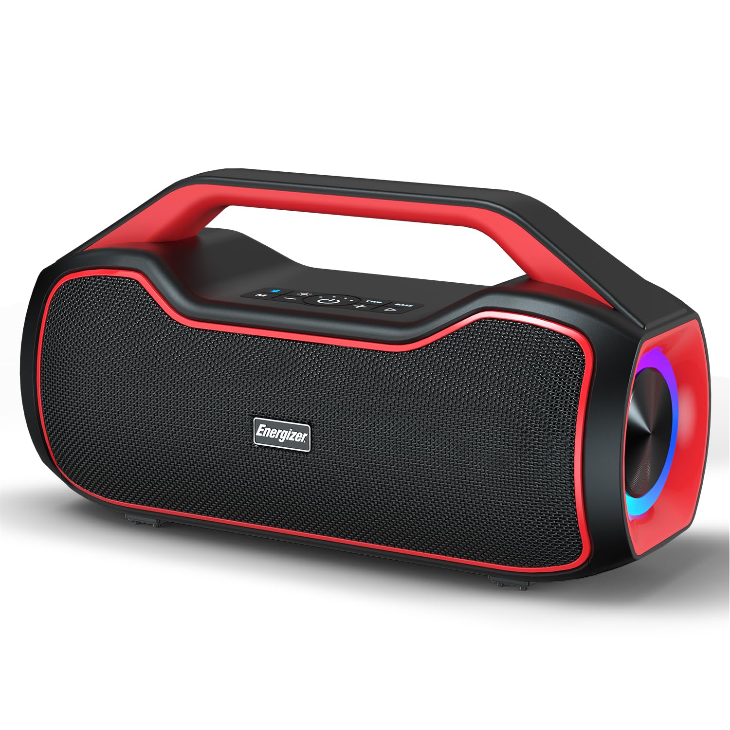 Portable Bluetooth Speaker Wireless, 120W Peak Deep Bass Loud Stereo Sound, BT5.4, IPX6 Waterproof, 20-Hour Battery Life, RGB Lights, TWS Pairing,