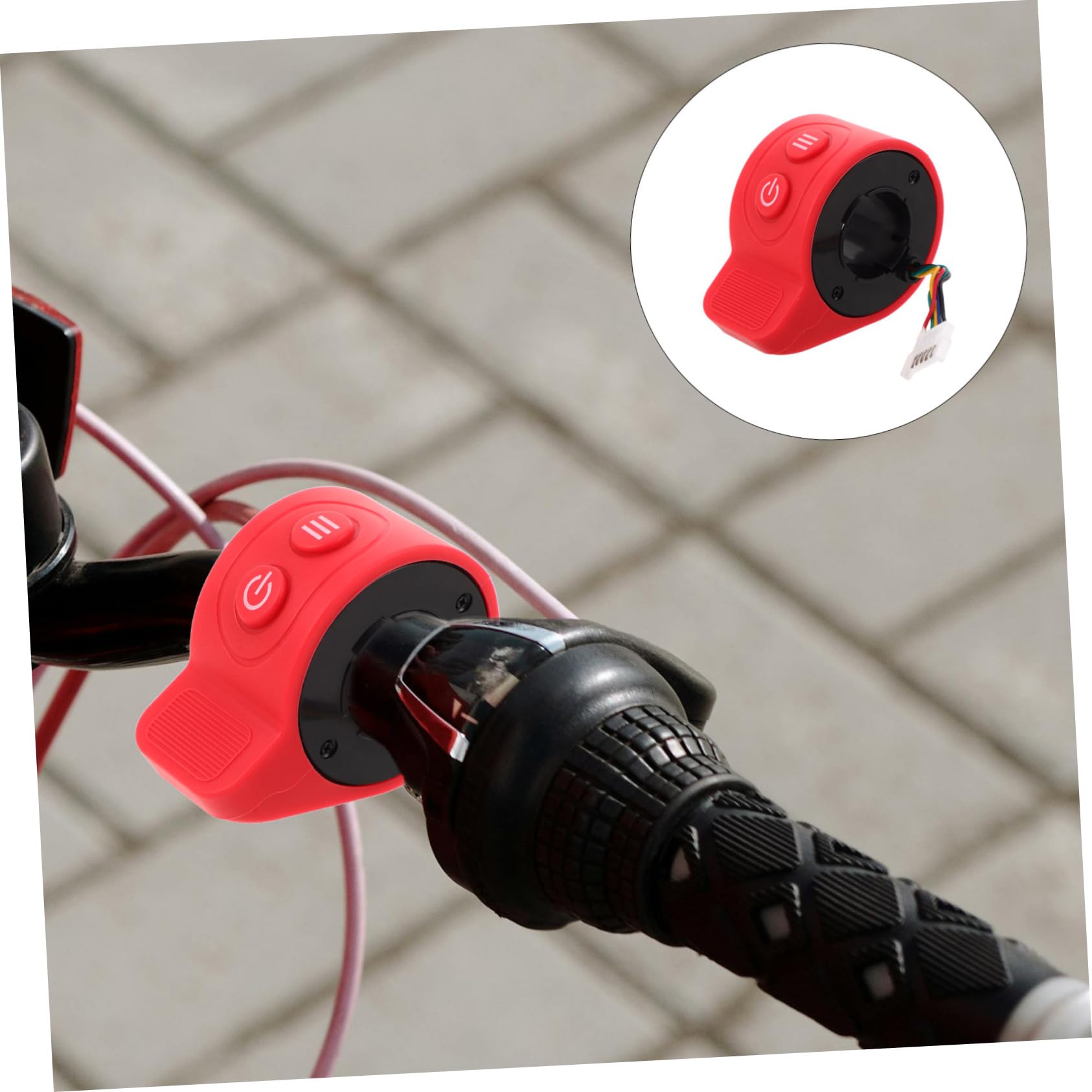 KICHOUSE Acelerador De Dedo para Patinete Eléctrico Universal