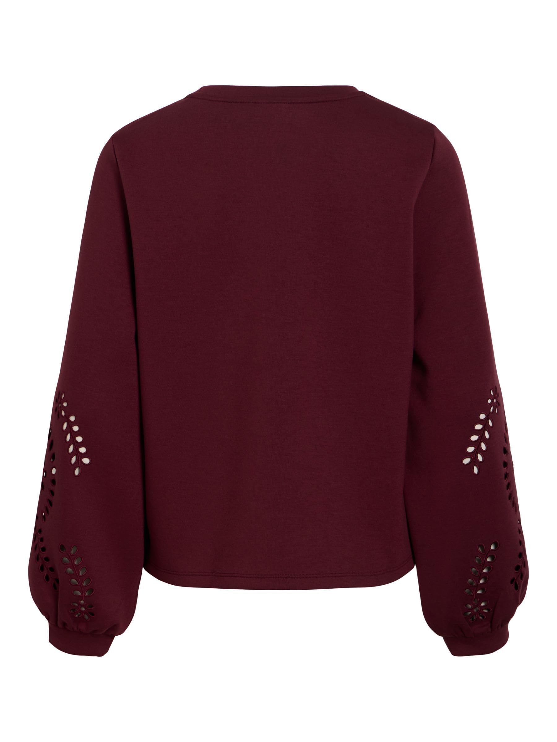 Vila Visandy L/S Detail Sweat Top - Noos