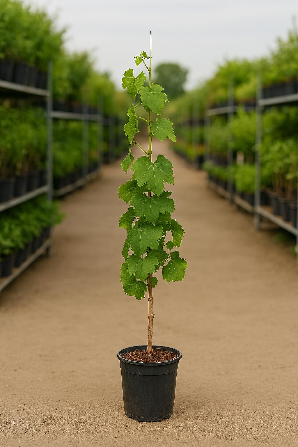 Vid Uva de Mesa Regal Sin Pepitas (Vitis vinifera) 5L – Parra de Uvas Dulces para Jardín y Huerto