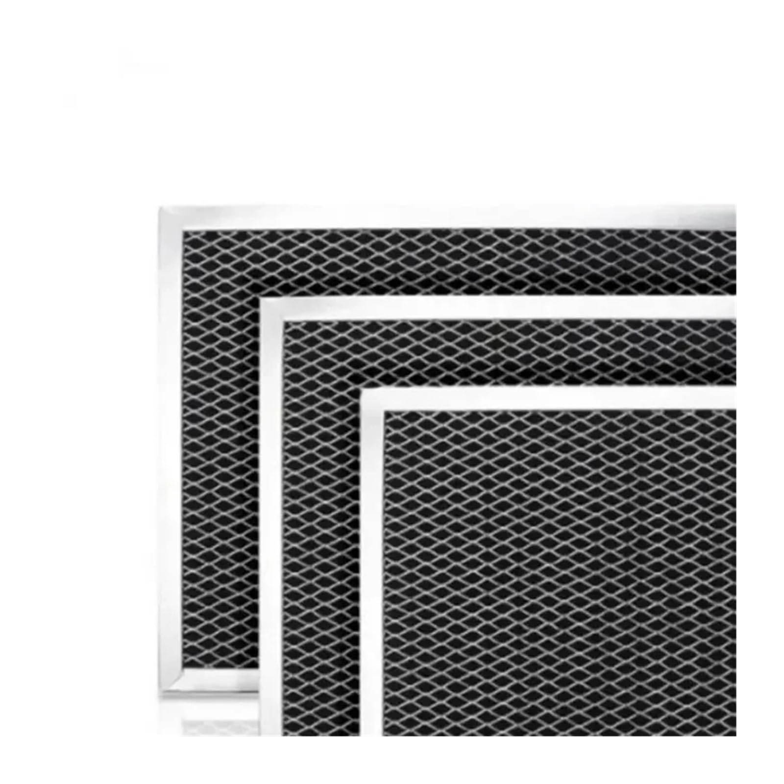 Filtro De Campana Extractora 96GF, 4 Piezas, Purificador De Aceite for Barbacoa Interior, Aire De Cocina