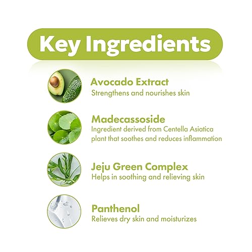 Miniatura 3 de WELCOS FRUDIA - Tónico de esencia de alivio de aguacate  Tónico calmante para la cara con extracto de aguacate, extracto de centella asiática y