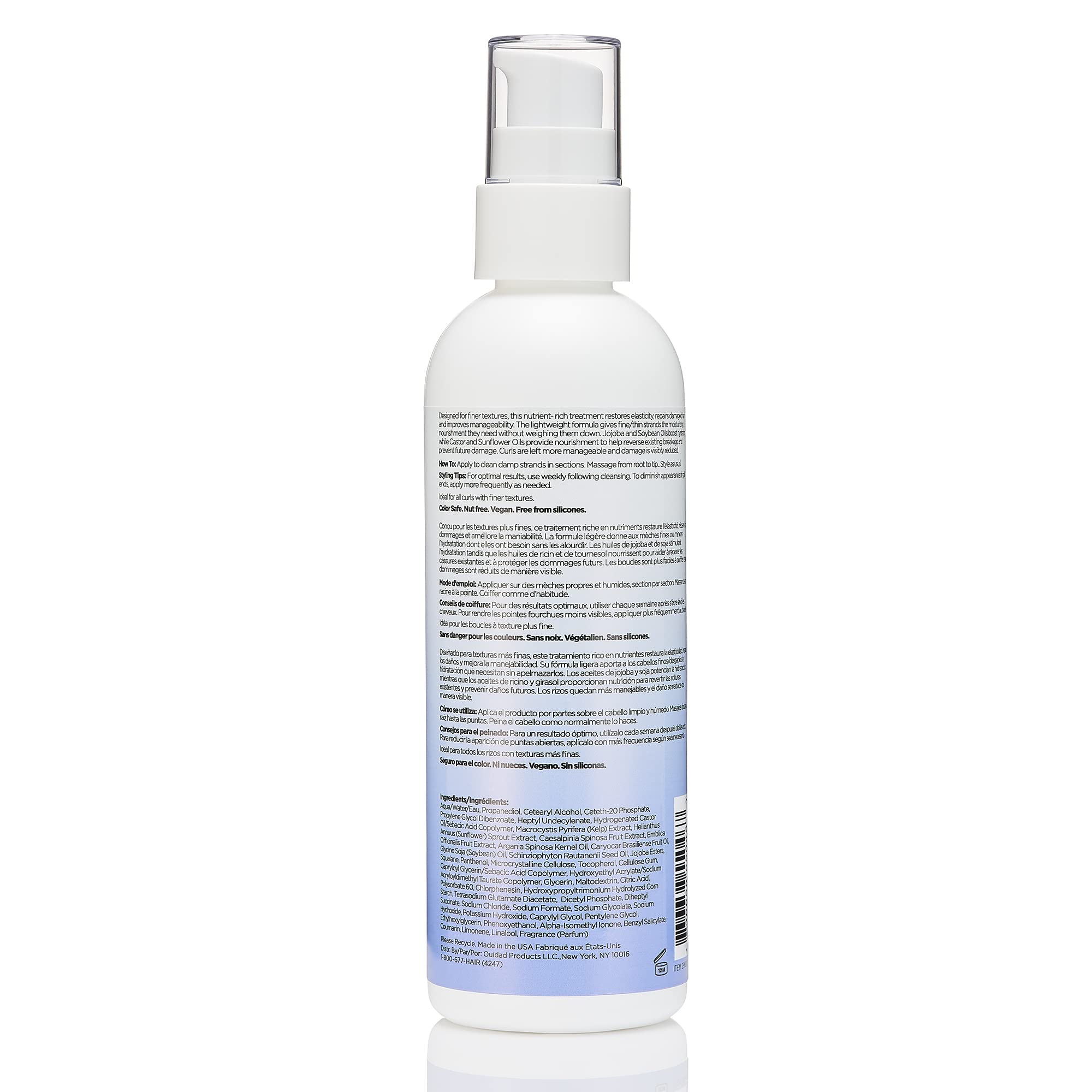 OUIDAD Curl Reboot Strengthen + Nourish Leave-In Mask - Fine Hair, 8.5 oz.