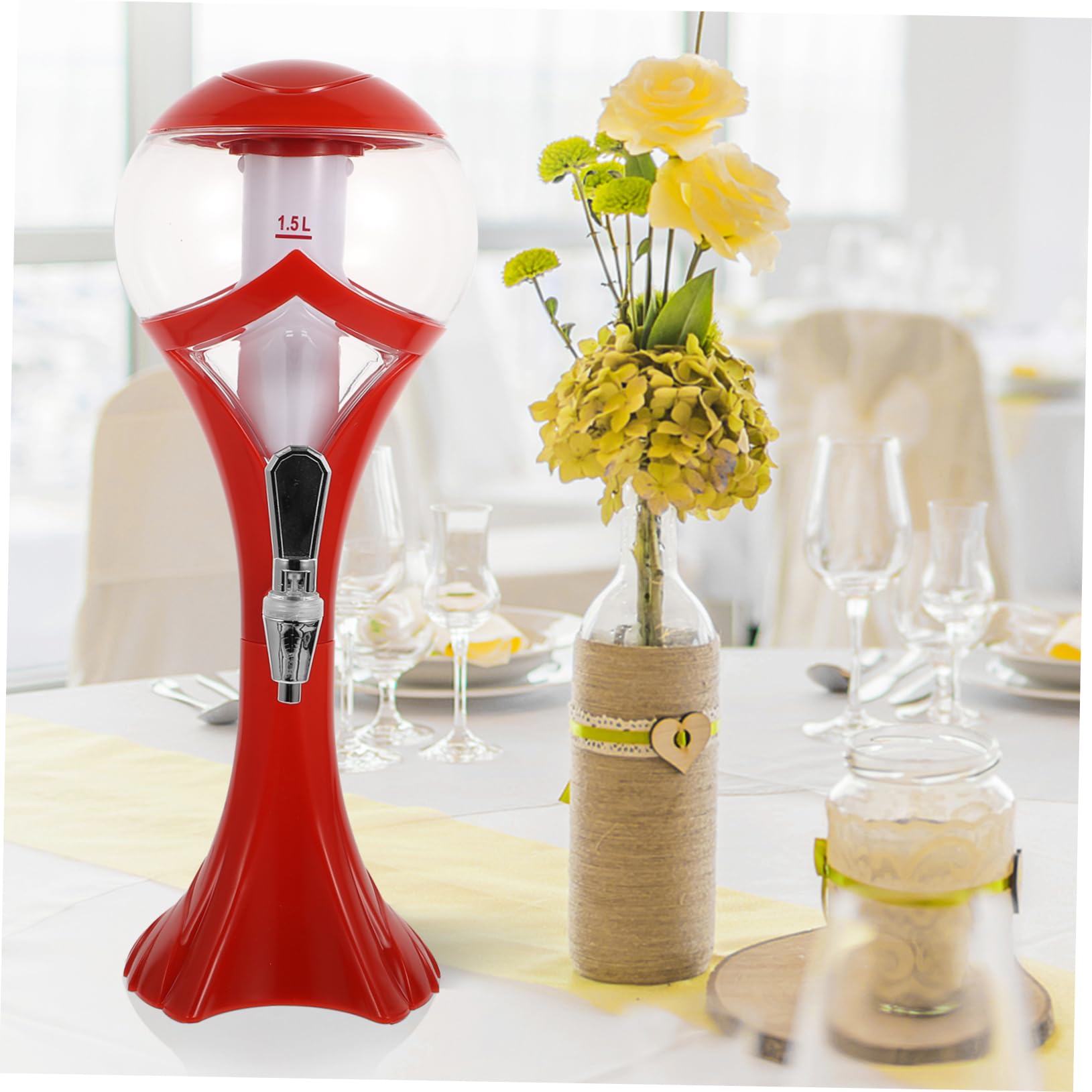 Dispensador de Cerveza Columna Luminosa E Icicle Independiente