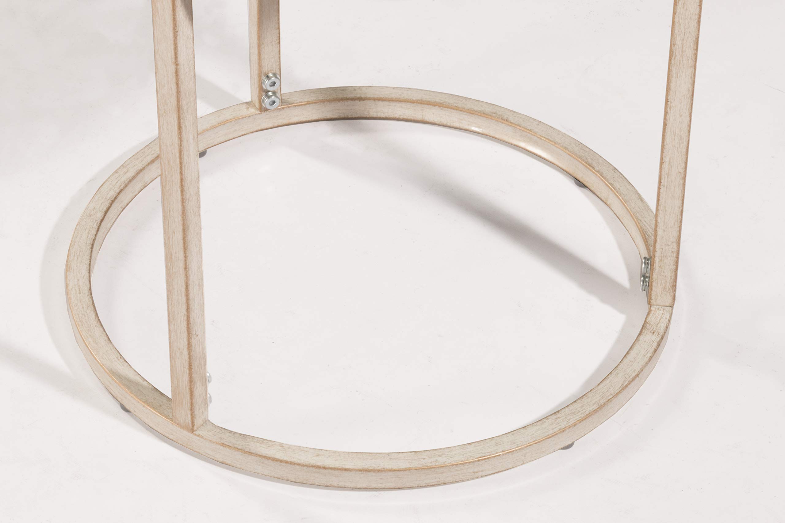 Hillsdale Furniture Swanson Vanity stool, White