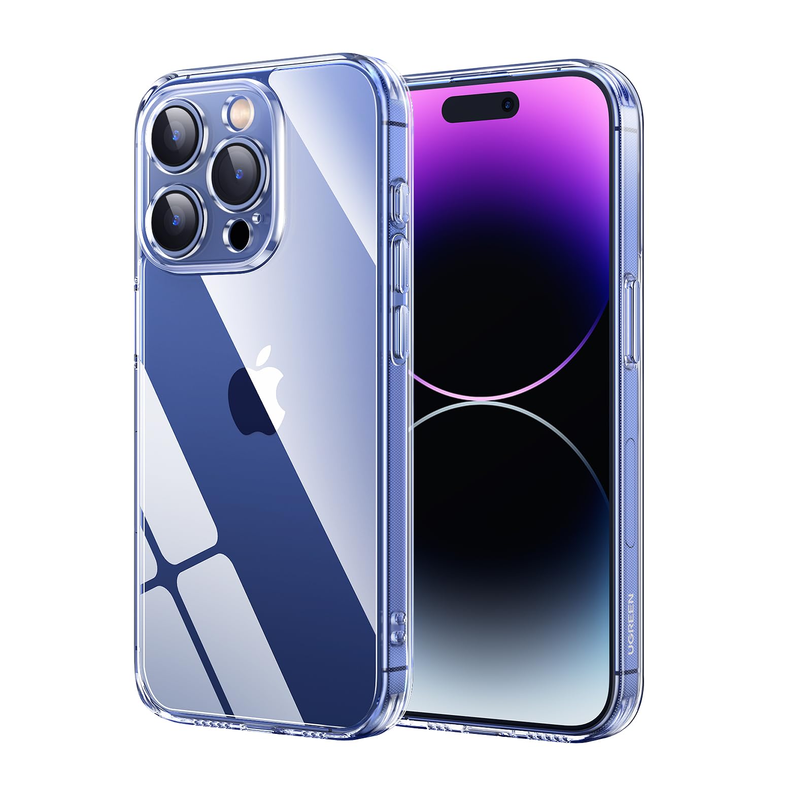 Amazon.co.jp: UGREEN iPhone 15 Pro ケース クリア 6.1 インチ