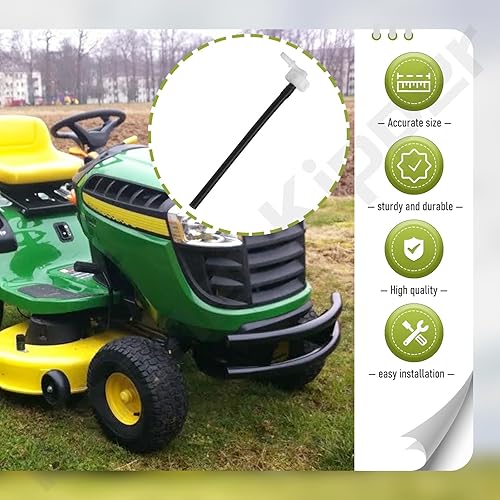 Miniatura 5 de KitchenKipper GY21567 - Pastilla de combustible compatible con tractor de cortacésped JohnDee-re, compatible con los modelos E100 E110 E120 E130