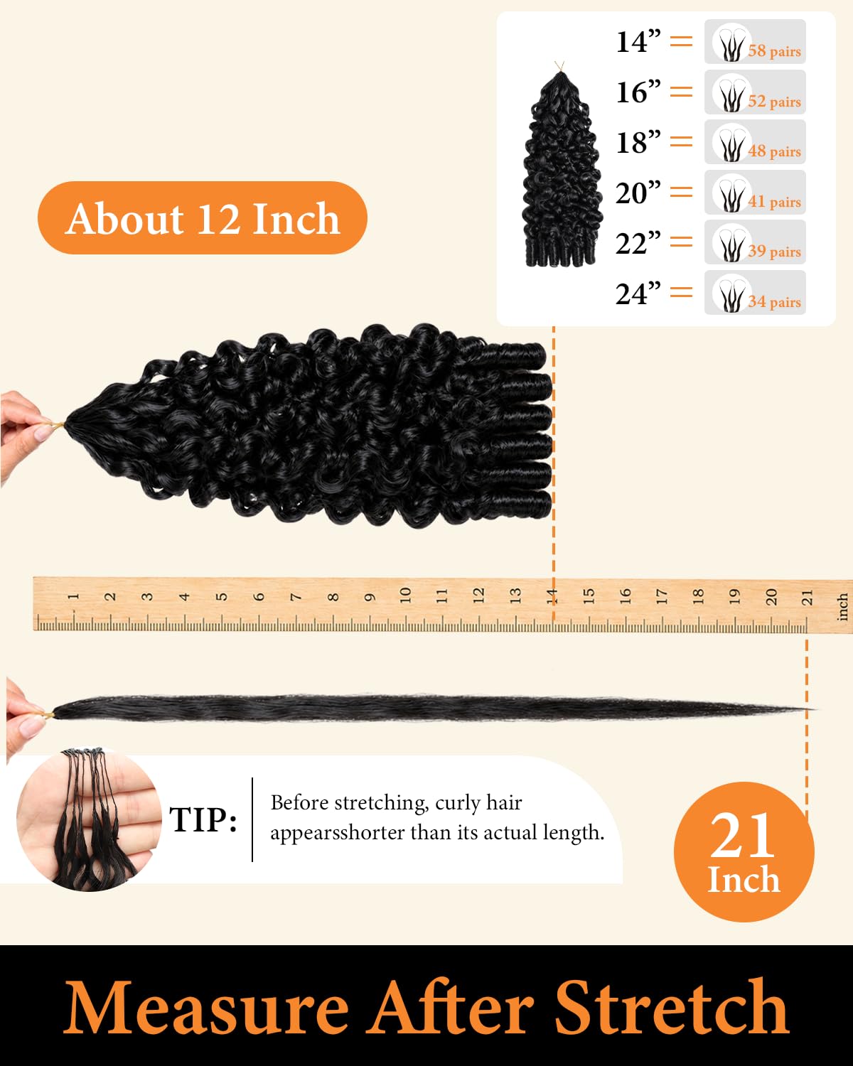 Human Crochet Hair for Black Women,16Inch Feather Human Hair Burmese Curly Crochet Hair,Miracle Knots Hair,60g 52 Strands Looped crochet curly extensions with Natural,Soft Lightweight Protective Style