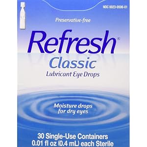 l Allergan Refresh Lubricant Eye Drops For Mild To Moderate Dry Eye Single Use - 30 Ea