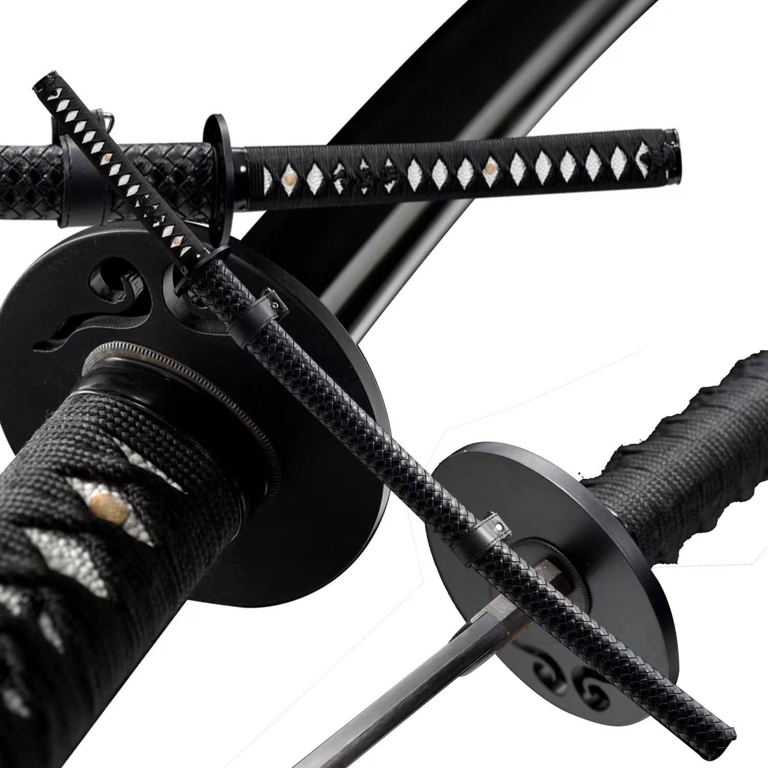 Traditional Heat/Clay Tempered Hand Forged | Real 1060/1095 T10 high Carbon Steel | Practical Authentic Japanese Samurai | Full Tang