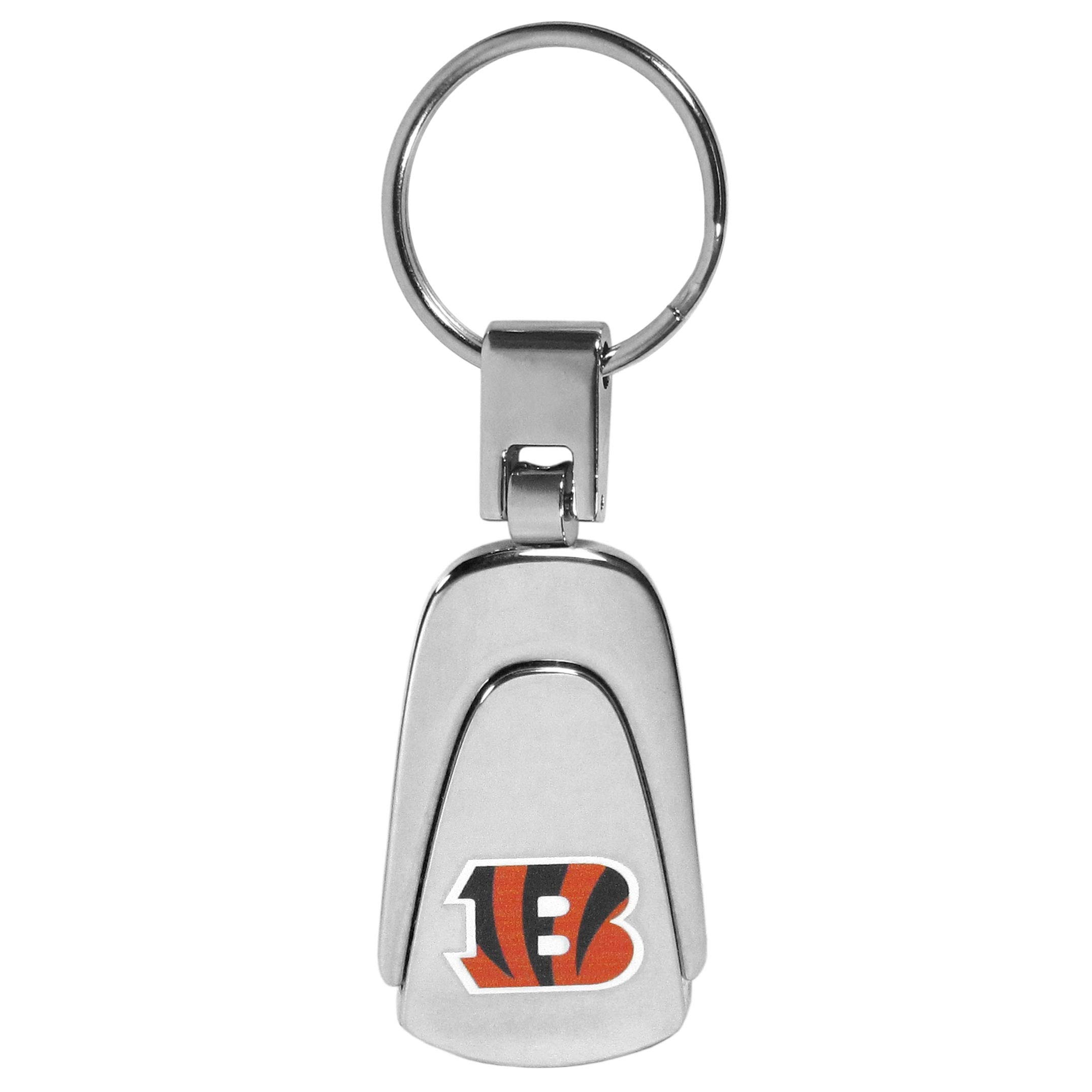 Siskiyou Sports NFL Cincinnati Bengals Herren-Geldbörse und Stahl-Schlüsselanhänger, Schwarz, Einheitsgröße