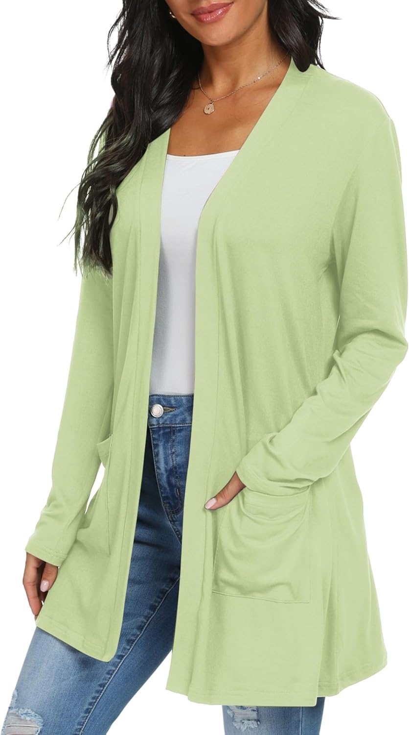Lang, mouwloos vest met zakken zwart • Prijs € 28,99 • online shop