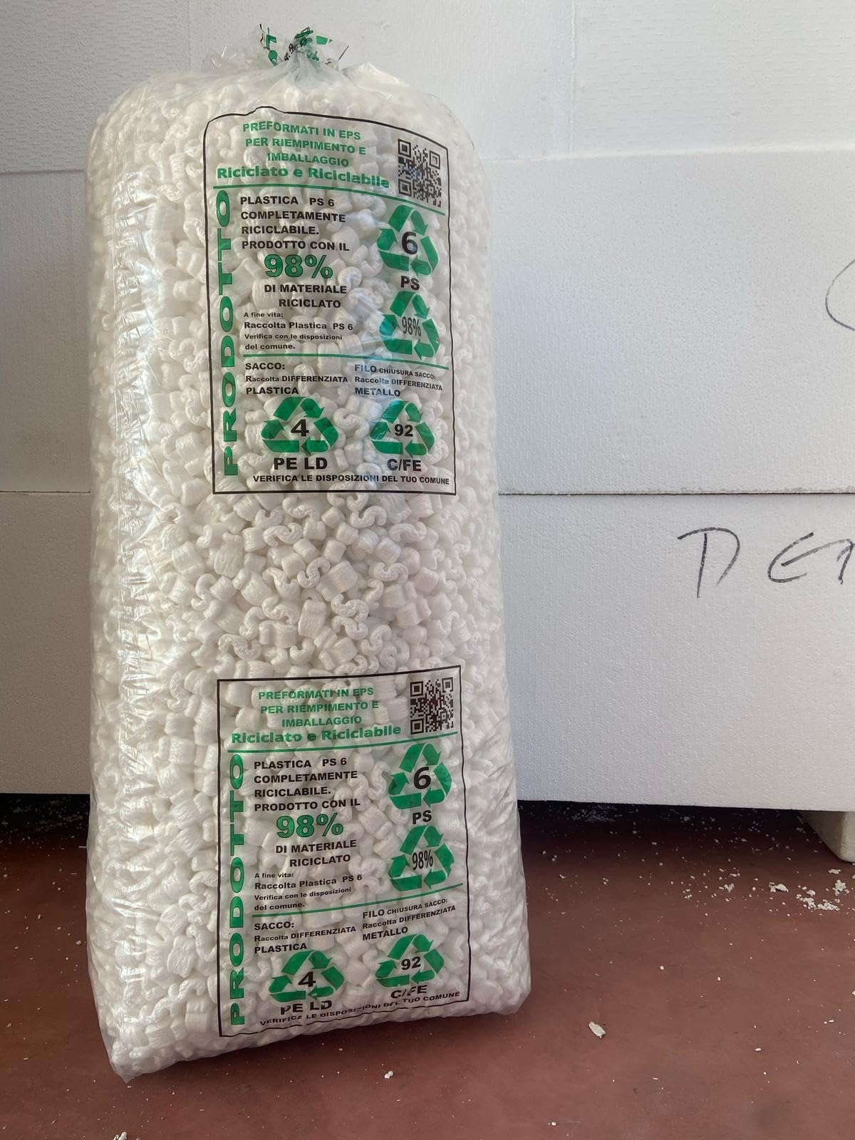 D. & D. Polistirolo - Pelaspan (200 Litri) in polistirolo per spedizioni e traslochi (200 Litri)
