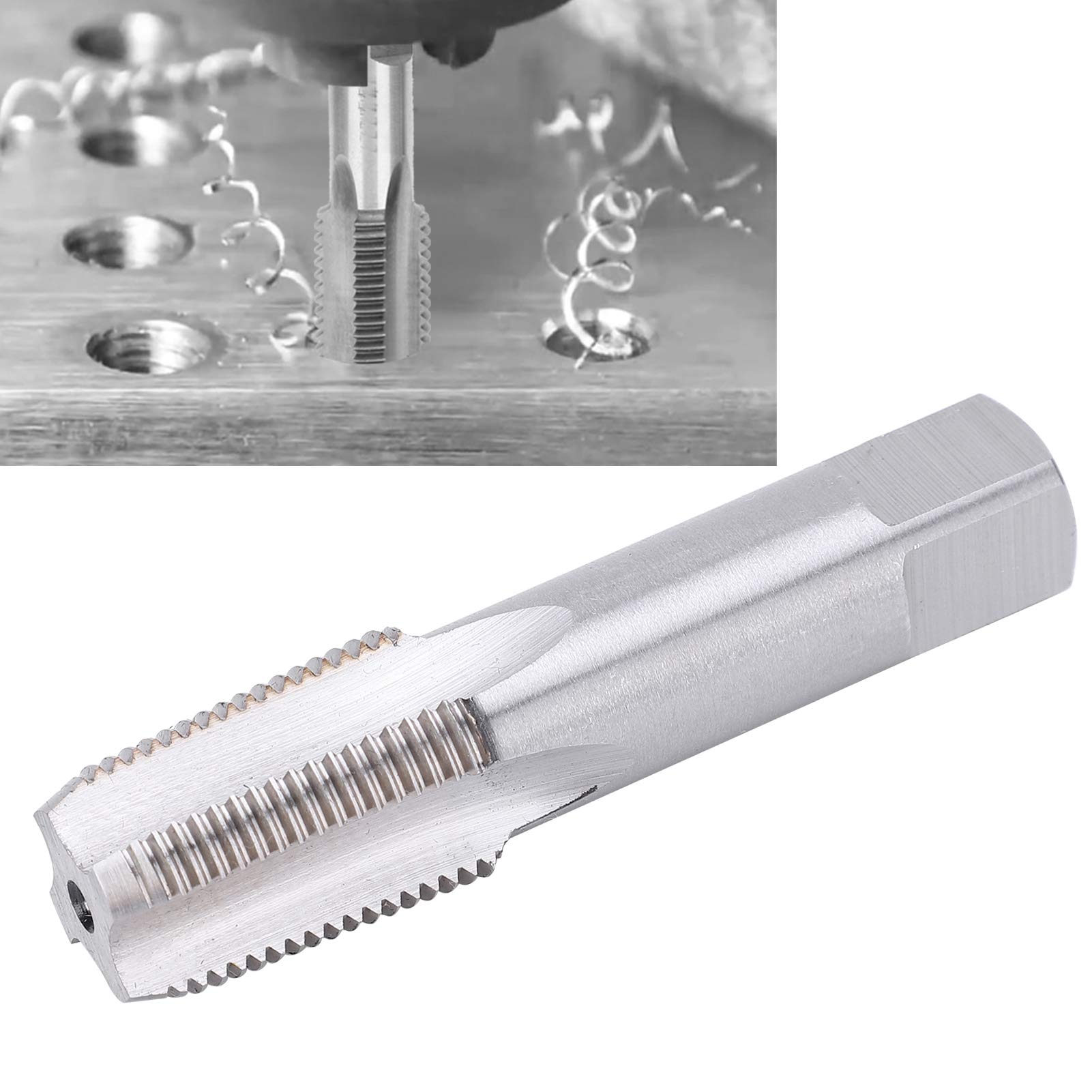 HSS ZG 3/8‑19 Filettatura Rubinetto per Tubi Maschiatura Manuale Strumenti Riparazione Idraulica Lavorazione Metalli Forniture Industriali Utensili Professionali