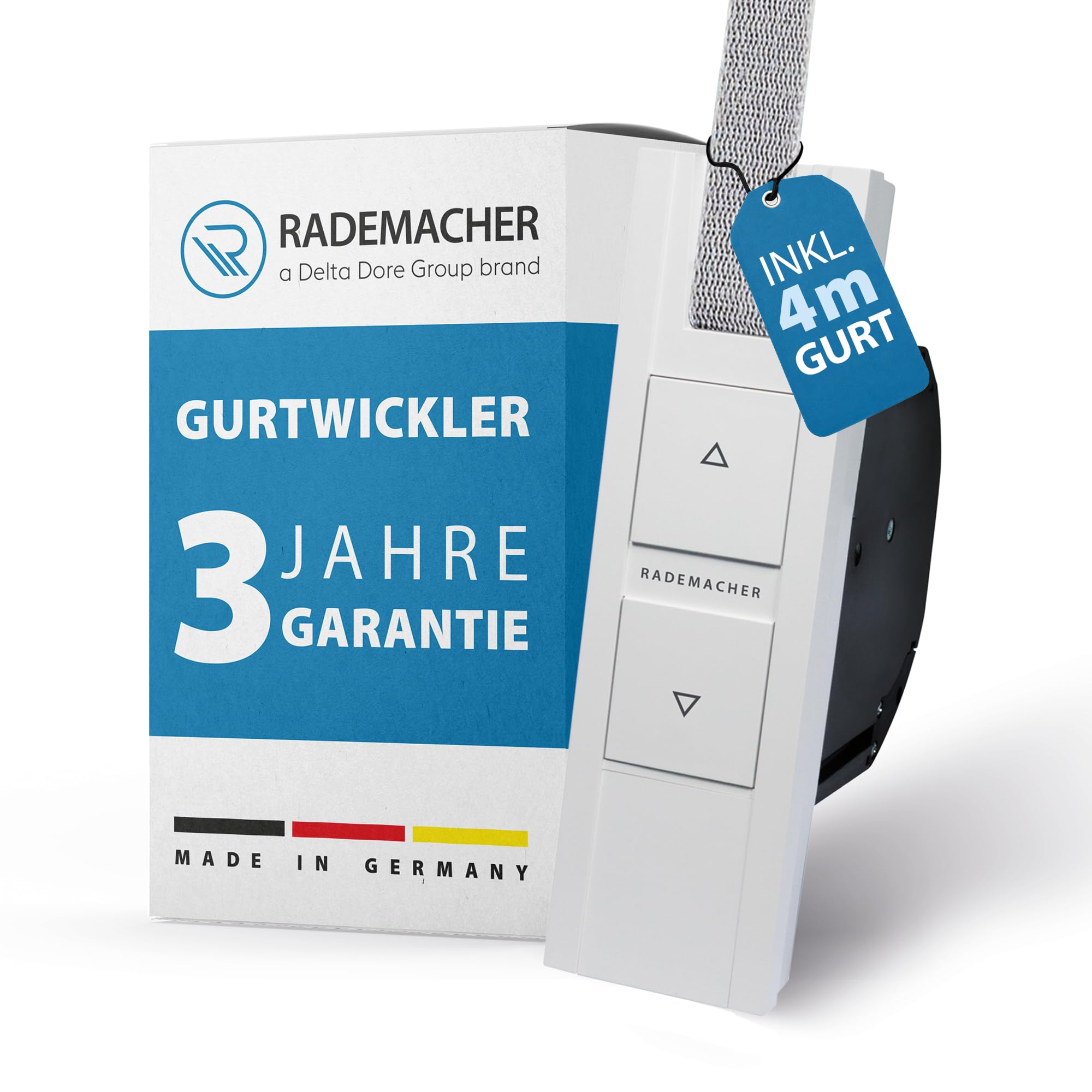 Rademacher RolloTron DECT 1213, für AVM Fritz!Box,inkl. 4m Gurtband (23mm)