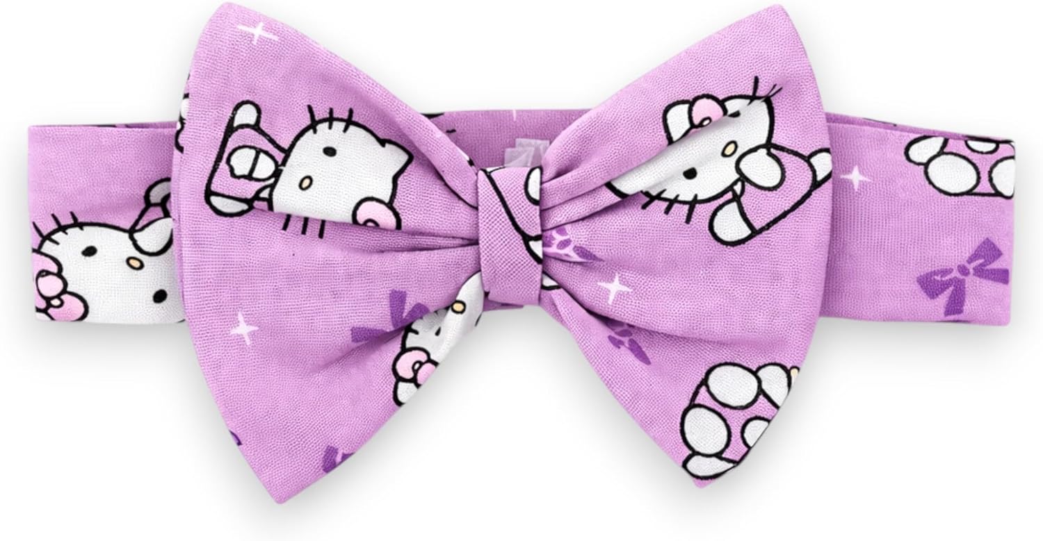 Hello Kitty Baby Girls 3-Piece Footie Set, Short Sleeve Onesie Bodysuit, Footed Pants