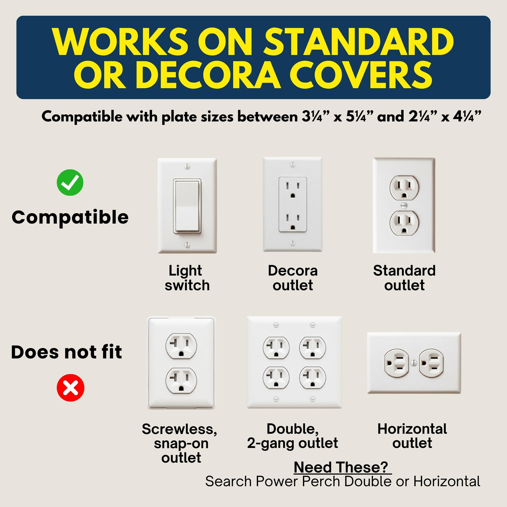 Power Perch Shelf - Vertical Outlet Storage -4